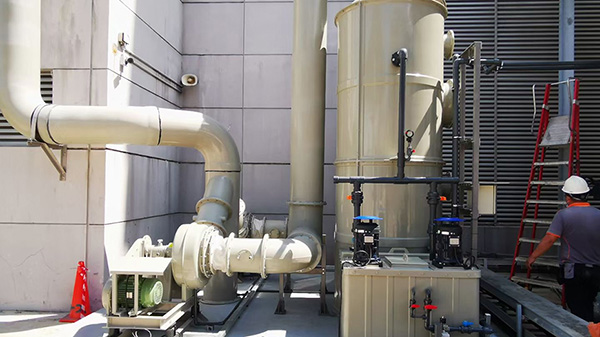 廢氣處理塔循環(huán)液用什么耐腐蝕泵？